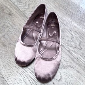 Miu Miu  inspired Zara Pink Ballet Flats